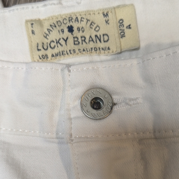 Lucky Brand White Skinny Jeans - Picture 2 of 7